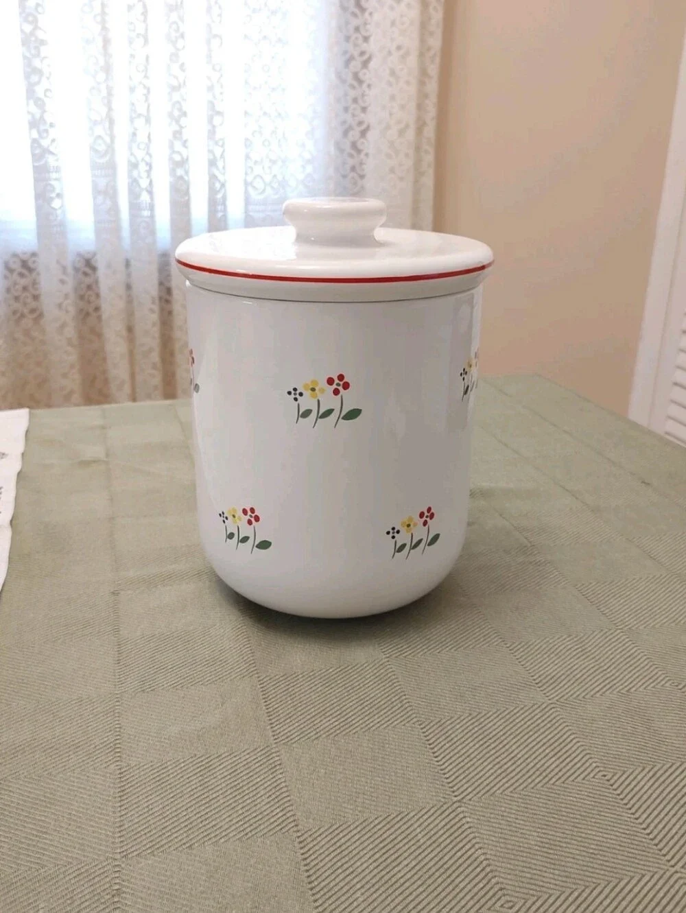 Vintage R.B. Bernarda Portugal Canister Jar 9